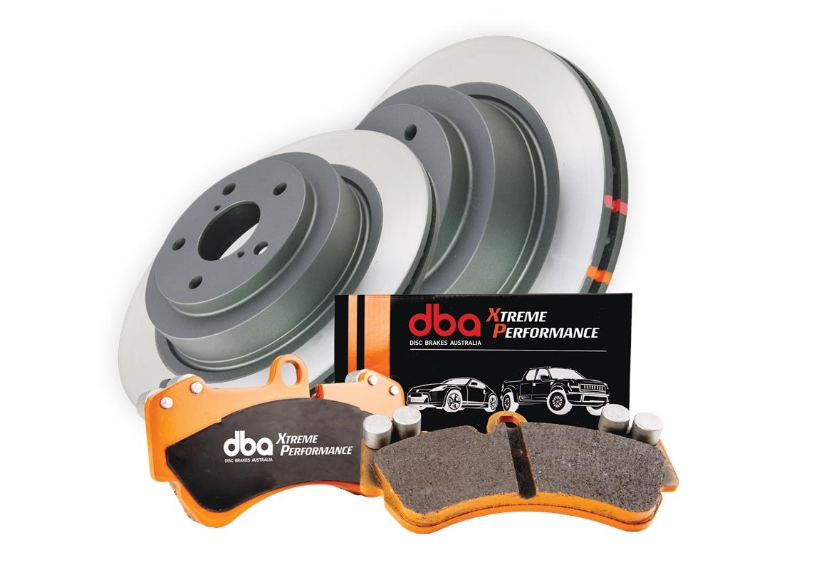Brake Kit - 4000 Series Plain &amp; Xtreme Performance Brake Pads (2x DBA4650 + DB1491XP)