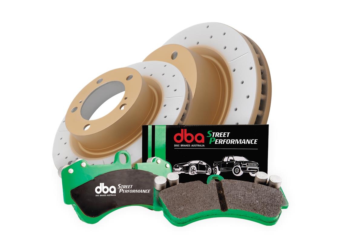 Brake Kit - Street Series X-GOLD &amp; Street Performance Brake Pads (2x DBA625X + DB1361SP)