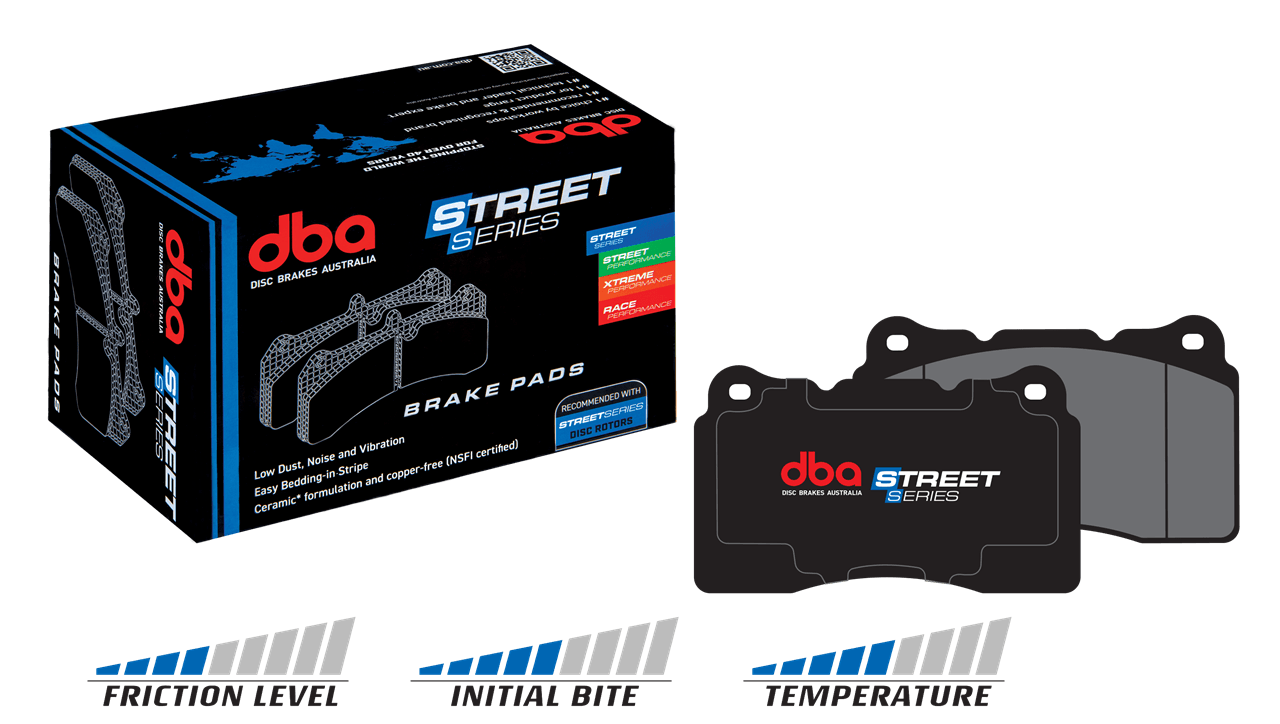 Brake Pads Street Series Semi-metallic | Front Axle