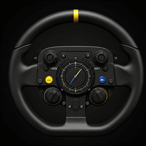 Cockpit and steering detail